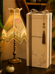 Silk Tassel Embroidered Heritage Lamp
