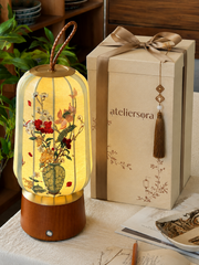 Moonlit Tea Room Portable Table Lamp