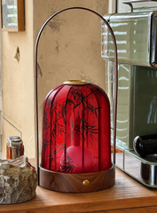 Black Walnut Touch Portable Lantern