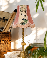 Embroidered Tassel Heritage Table Lamp