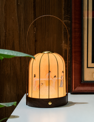 Tang Dynasty Beauty Handheld Table Lamp