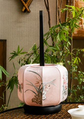 Dream Garden Peony Iron Frame Lamp