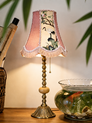 Embroidered Tassel Heritage Table Lamp