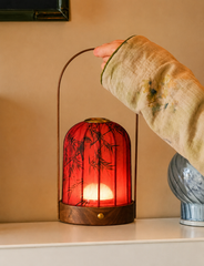Black Walnut Touch Portable Lantern