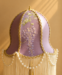 Wisteria Pearl French Vintage Garden Lamp