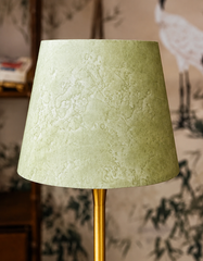 Rose French Vintage Walnut Touch Lamp