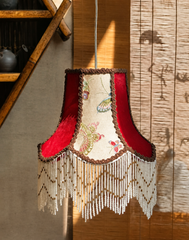 Butterfly Love Brass Vintage Pendant Lamp