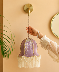 Wisteria Pearl French Vintage Garden Lamp