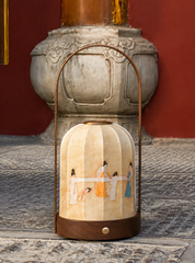 Tang Dynasty Beauty Handheld Table Lamp