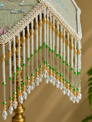 Silk Tassel Embroidered Heritage Lamp