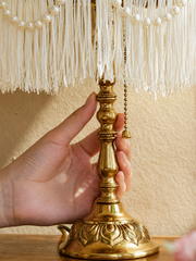 Wisteria Pearl French Vintage Garden Lamp