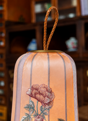 Dream Garden Peony Embroidered Lamp
